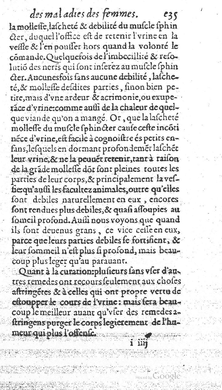 1585 - Jacques du Puis - Trésor des remèdes secrets pour les maladies des femmes - BnF