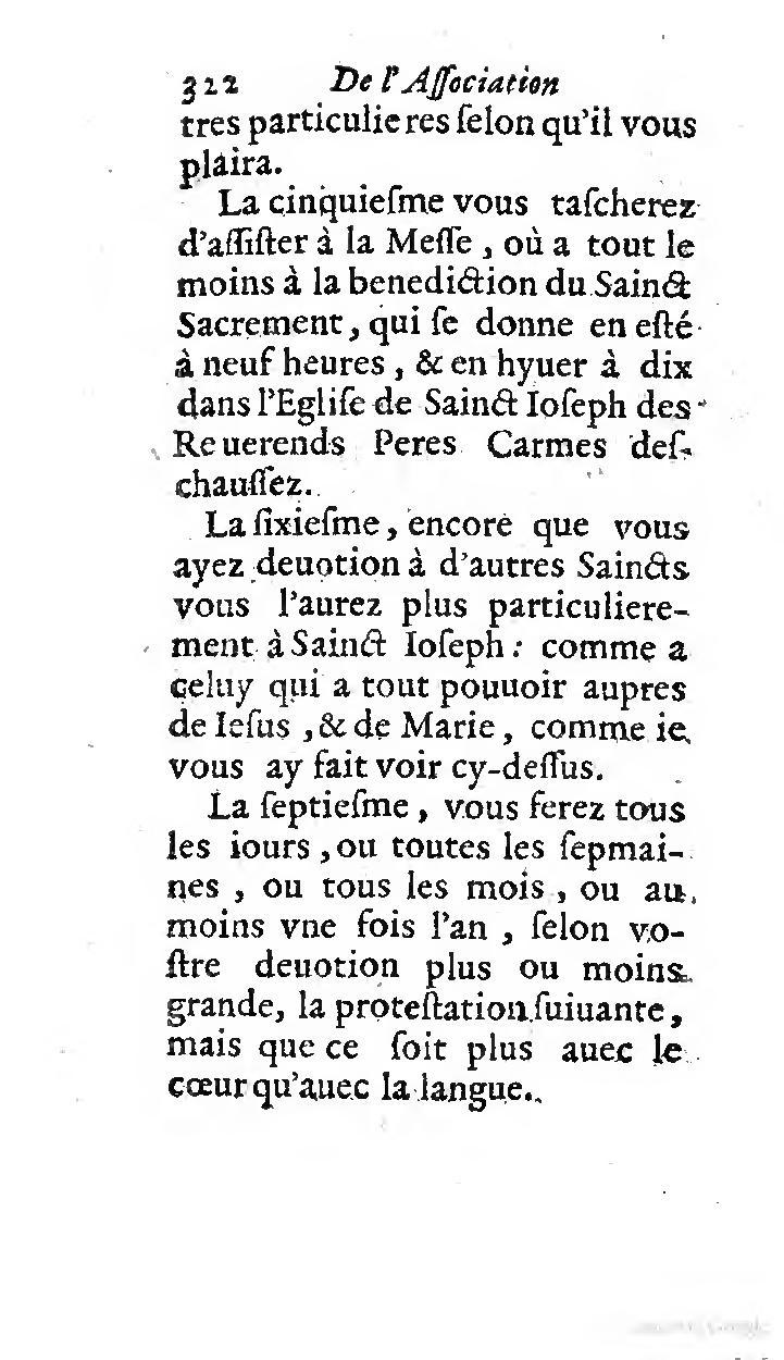 1646 - Jean Piot - Trésor inestimable de Saint-Joseph - BNC Rome