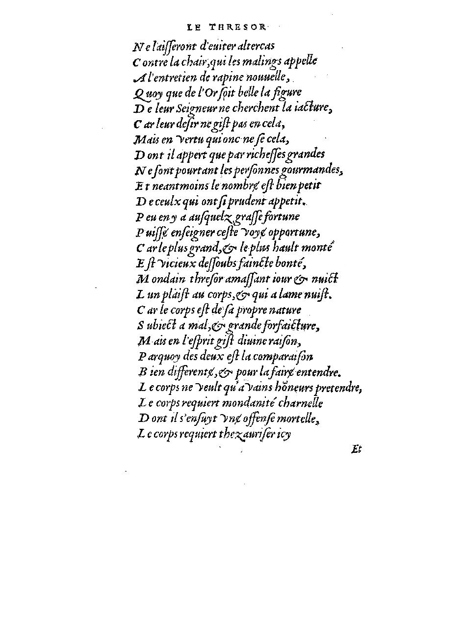 1551 - Michel Fezandat et Robert Granjon - Trésor de vie - BnF