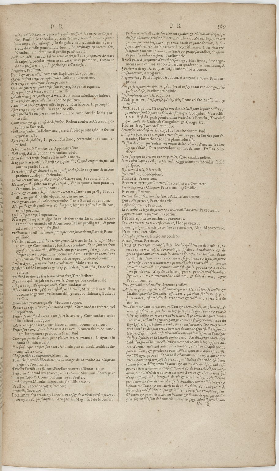 1606 - David Douceur - Trésor de la langue française - BnF
