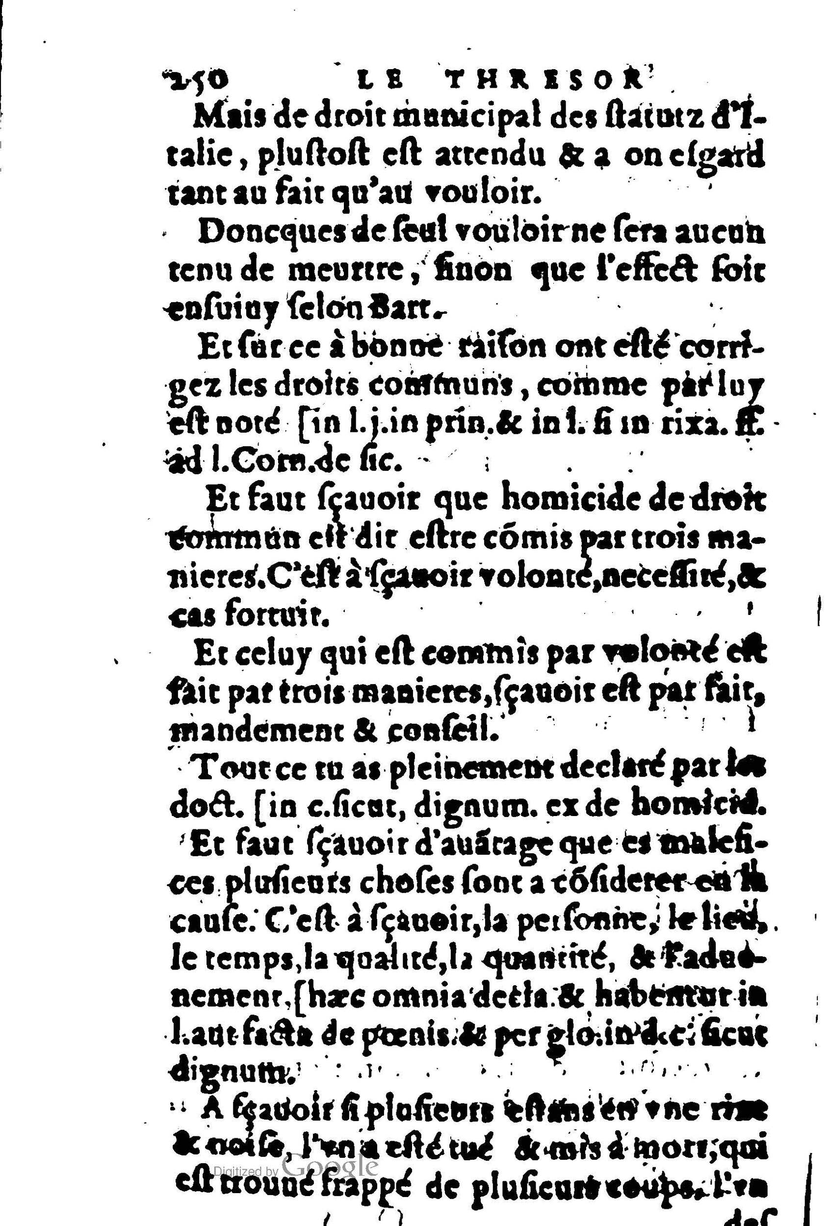 1605 - Pierre Rigaud - Trésor de pratique pour les juges - BM Lyon 1605 - Pierre Rigaud - Trésor de pratique pour les juges - BM Lyon