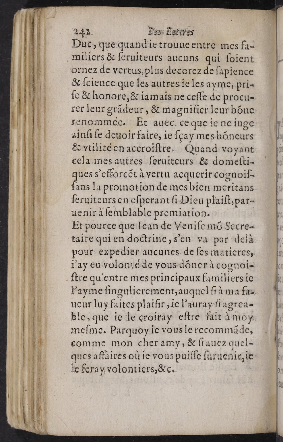 1624 - Jacques Cailloué - Secrétaire des secrétaires ou le Trésor de la plume française - BnF