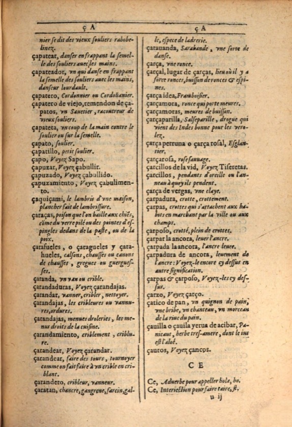 1607 - Marc Orry - Trésor des deux langues espagnole et française (Première et Seconde parties) - ÖNB Wien