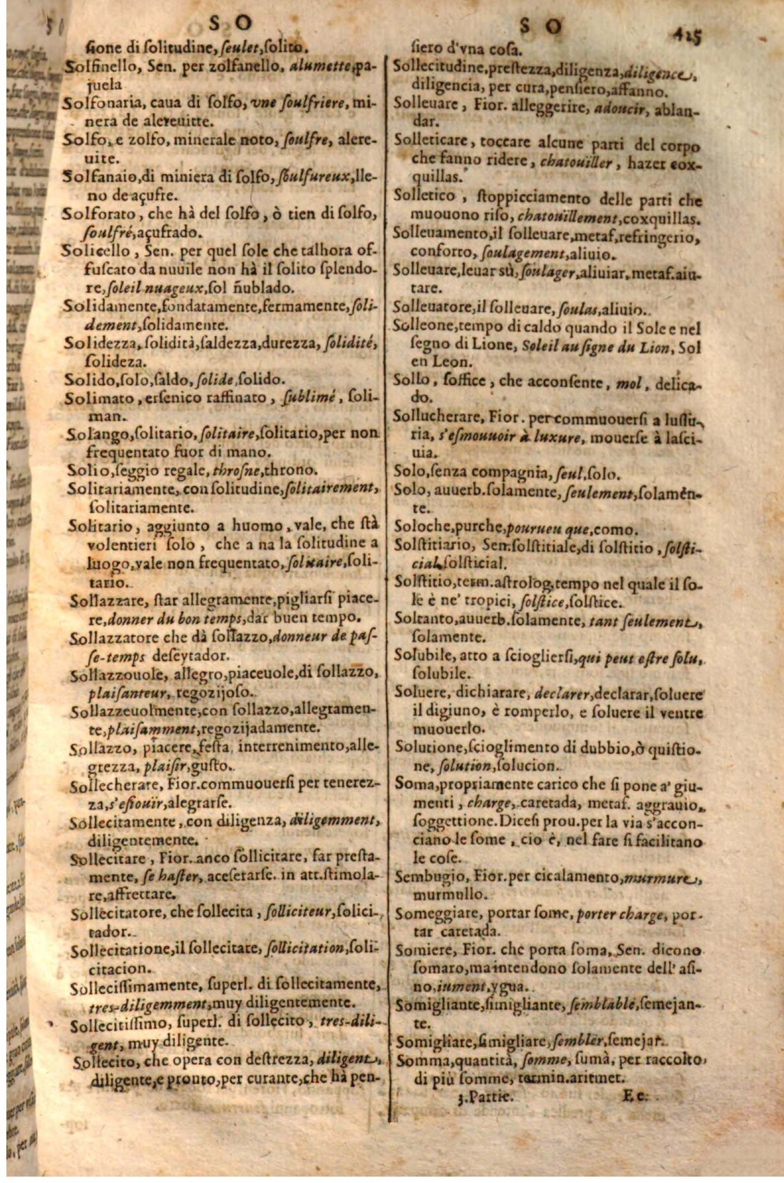 1644 - Jacques Crespin - Trésor des trois langues - Passau 1644 - Jacques Crespin - Trésor des trois langues - Passau