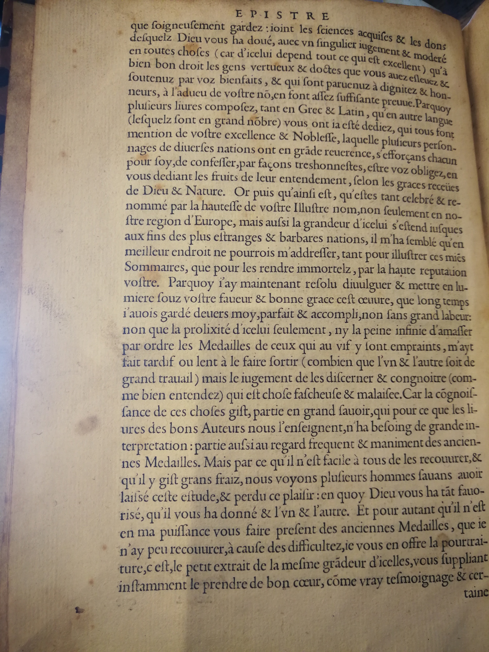 1553 - Jacopo Strada et Thomas Guérin - Épitome du Trésor des antiquités - BNC Florence