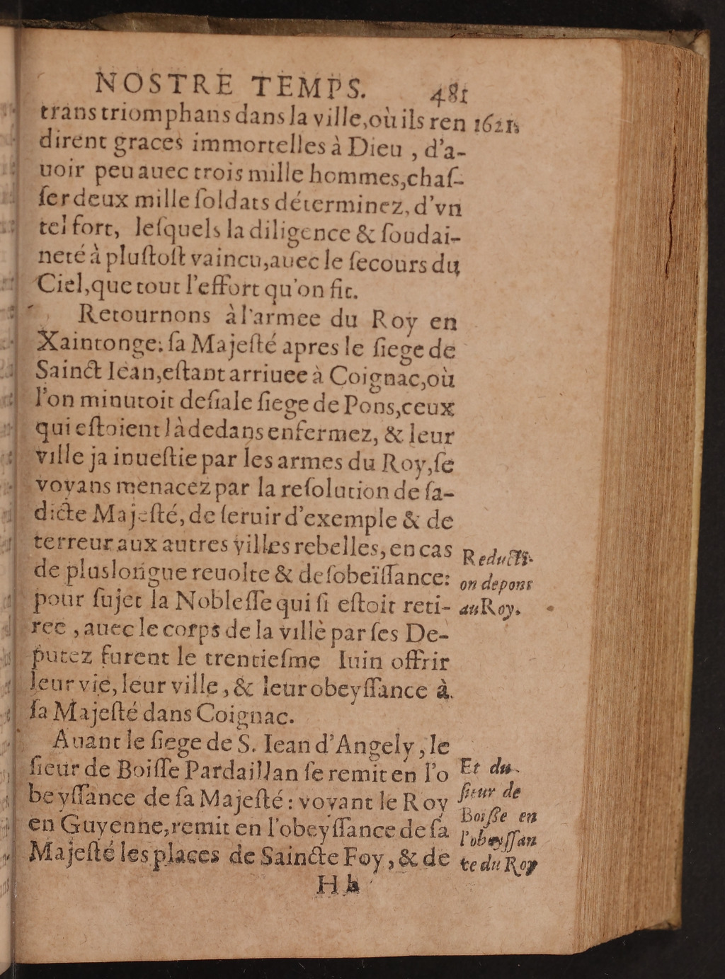 1626 - Joseph Bouillerot - Trésor de l’histoire générale de notre temps - BnF Arsenal