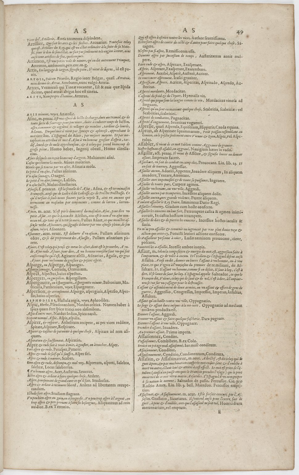 1606 - David Douceur - Trésor de la langue française - BnF