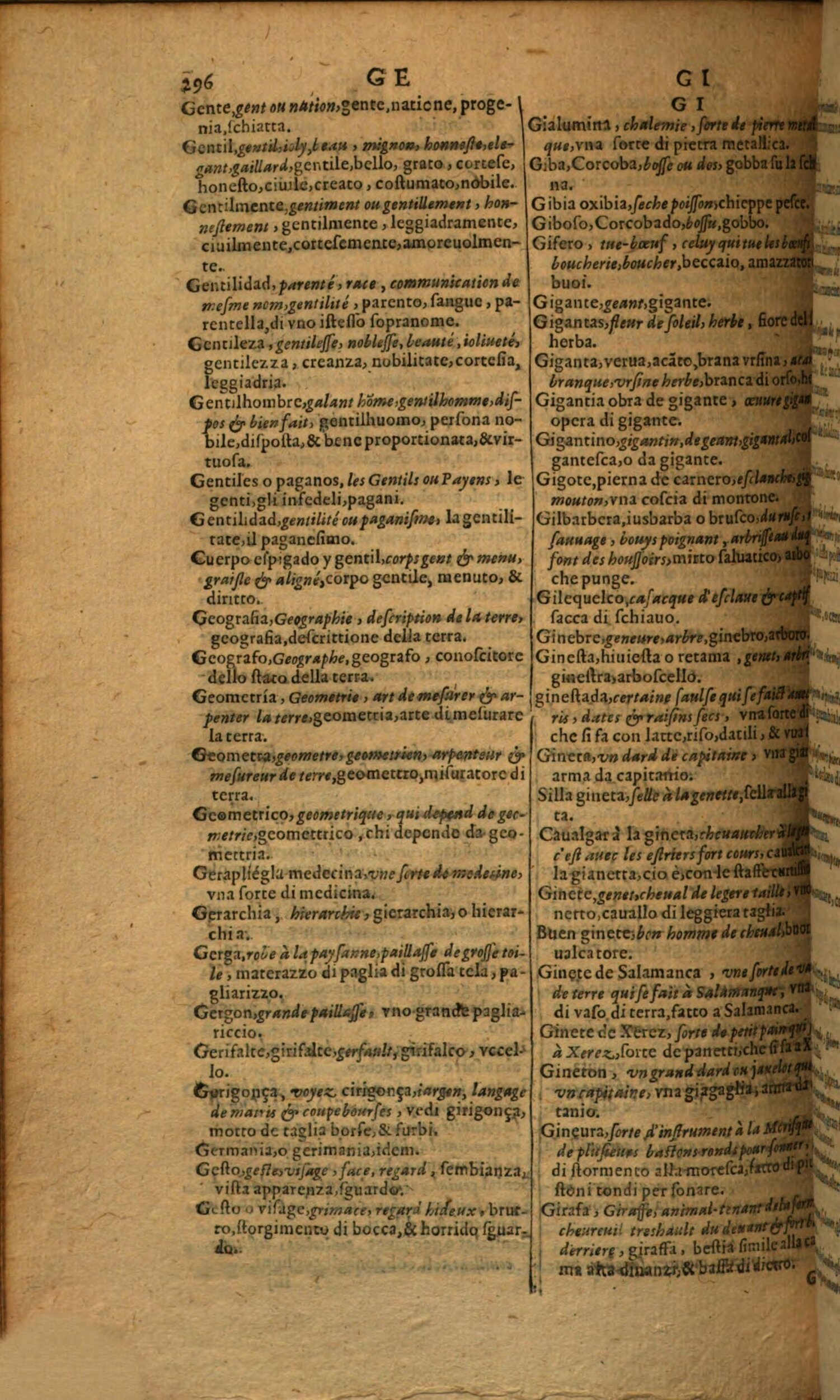 1617 - Samuel Crespin - Trésor des trois langues espagnole, française et italienne (Première partie) - Regensburg