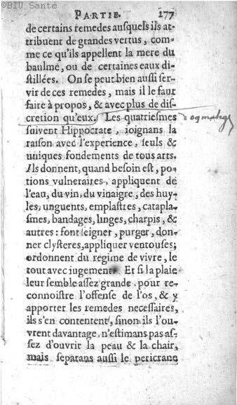 1612 - Thomas Portau - Trésor de chirurgie - BIU Santé