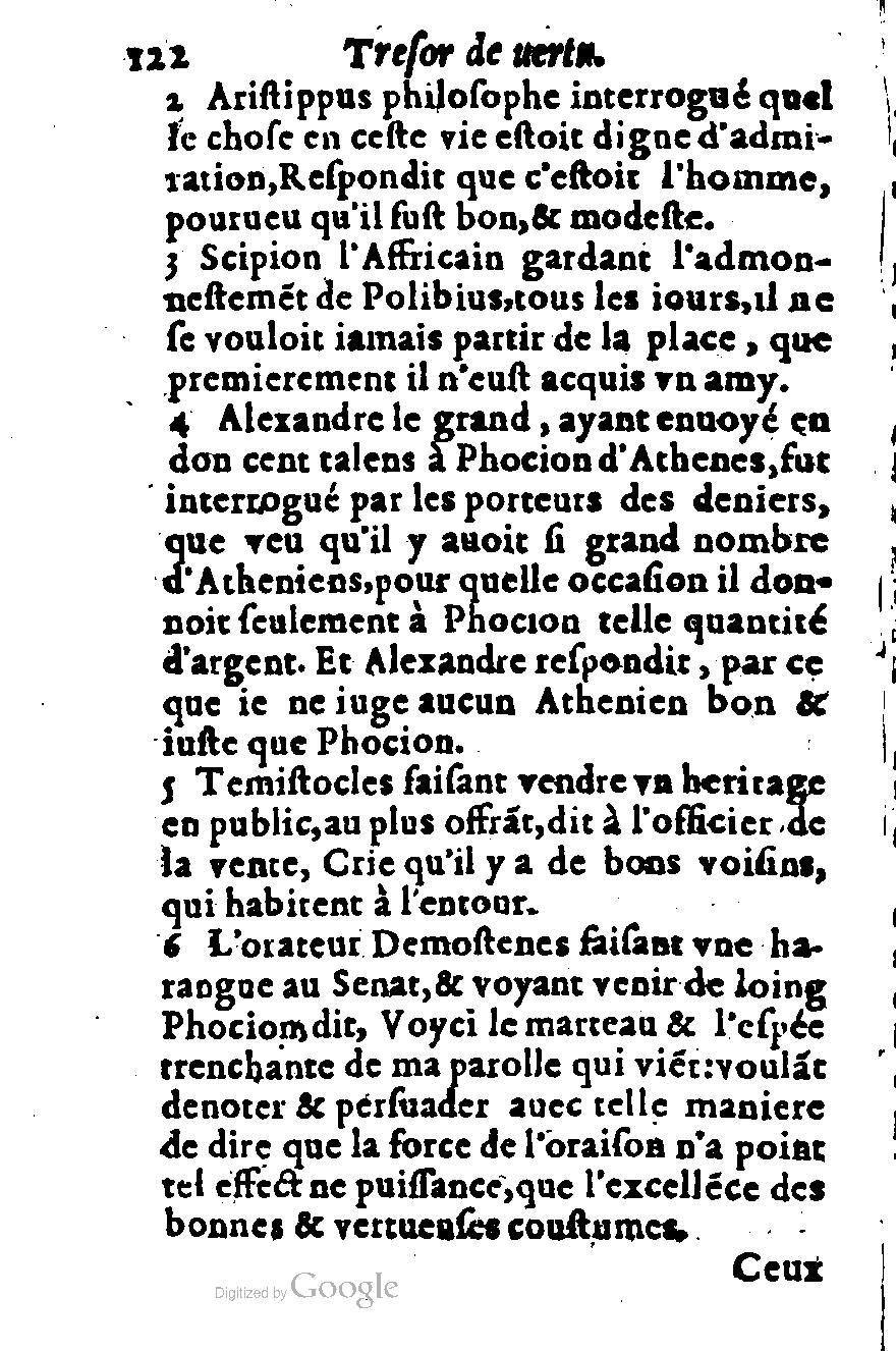 1576 - Benoît Rigaud - Trésor de vertu - British Library 1576 - Benoît Rigaud - Trésor de vertu - British Library