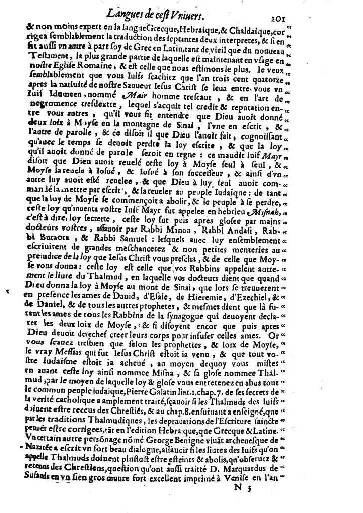 1613 - Matthieu Berjon - Trésor de l’histoire des langues de cet univers - BM Lyon