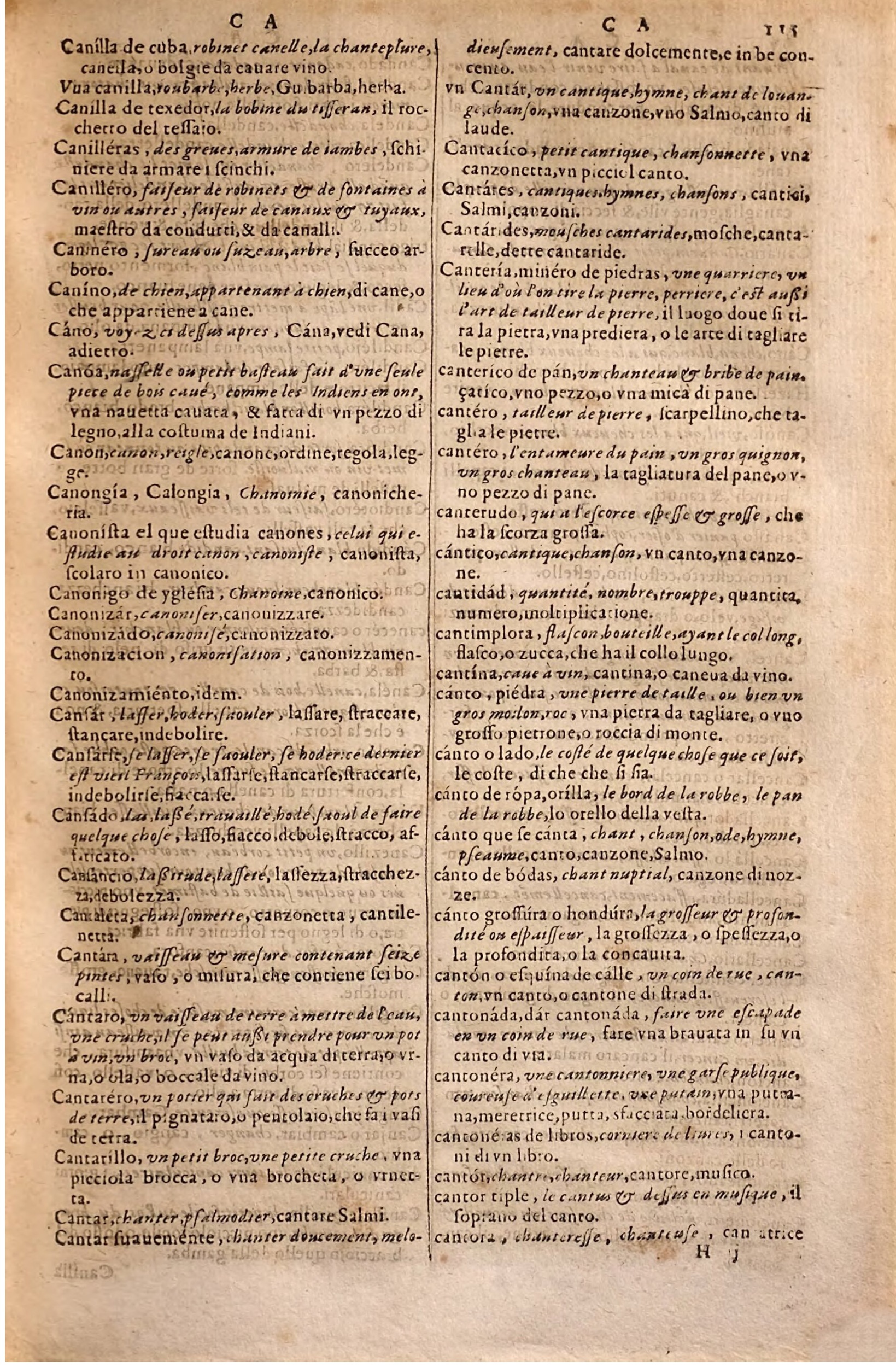 1627 - Jacques Crespin - Trésor des trois langues - Regensburg