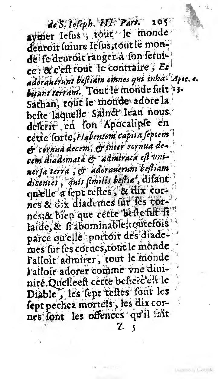 1646 - Jean Piot - Trésor inestimable de Saint-Joseph - BNC Rome