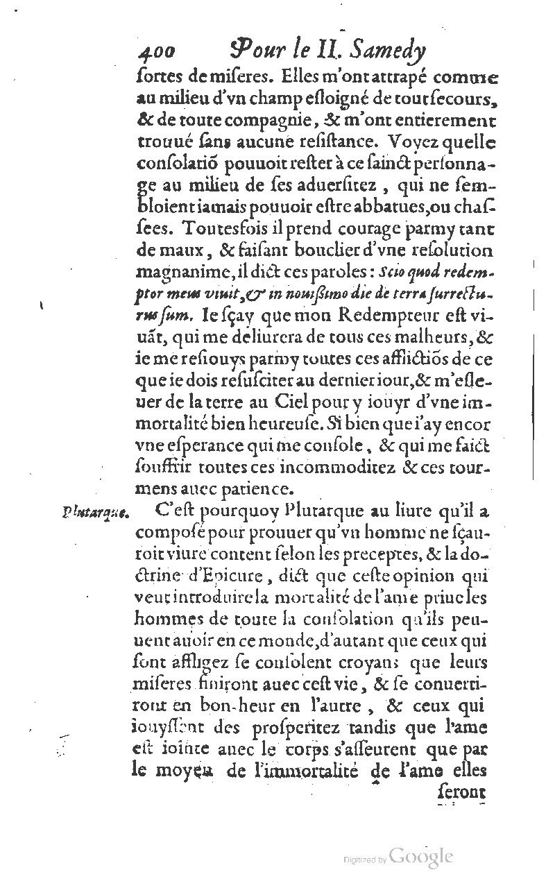 1607 - Nicolas Du Fossé - Trésor quadragésimal - T 01 - BM Lyon