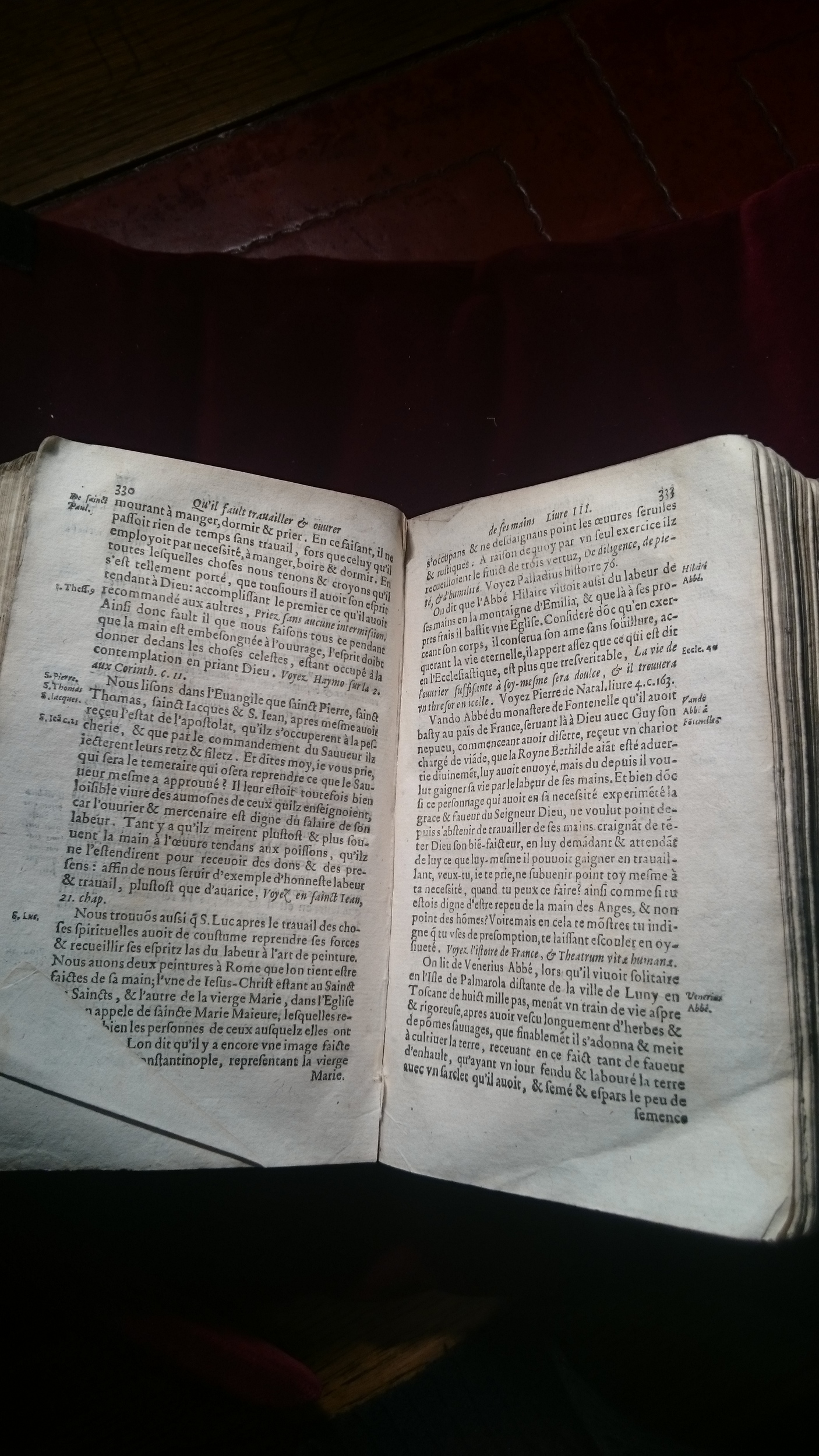 1596 - Jean Bogart - Trésor des faits et dits mémorables des hommes saints et illustres - BM Amiens
