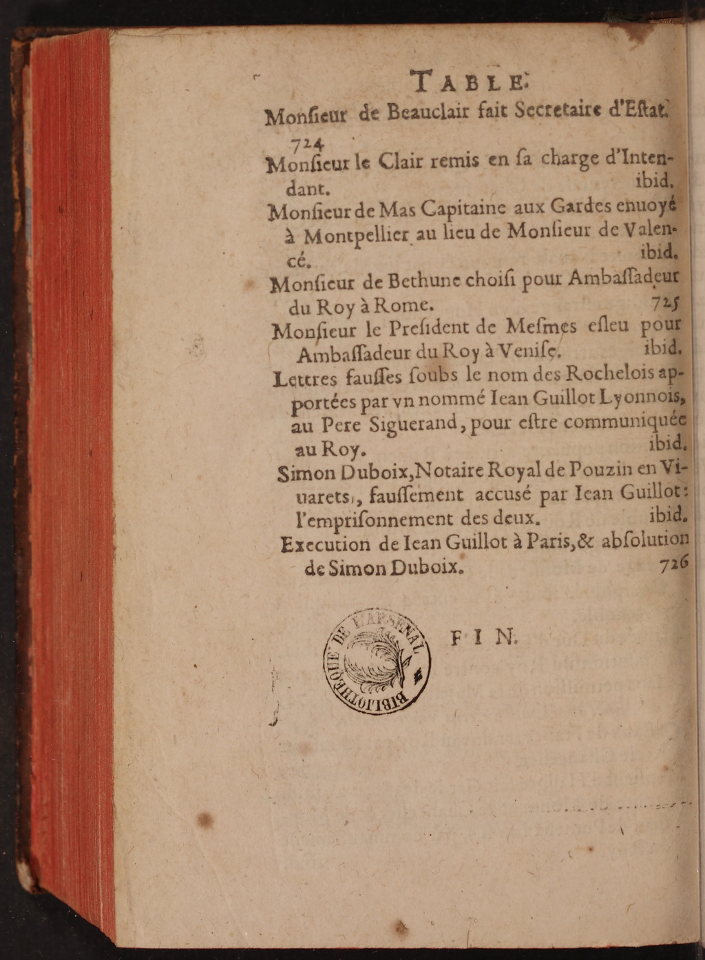1624 - Joseph Bouillerot - Trésor de l’histoire générale de notre temps - BnF Arsenal 1624 - Joseph Bouillerot - Trésor de l’histoire générale de notre temps - BnF Arsenal