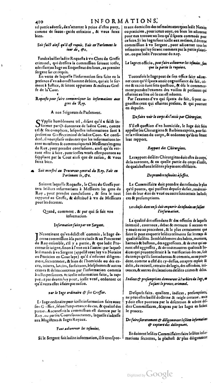 1629 - Veuve Nicolas Buon - Trésor du droit français (29620 T. 2) - BM Lyon