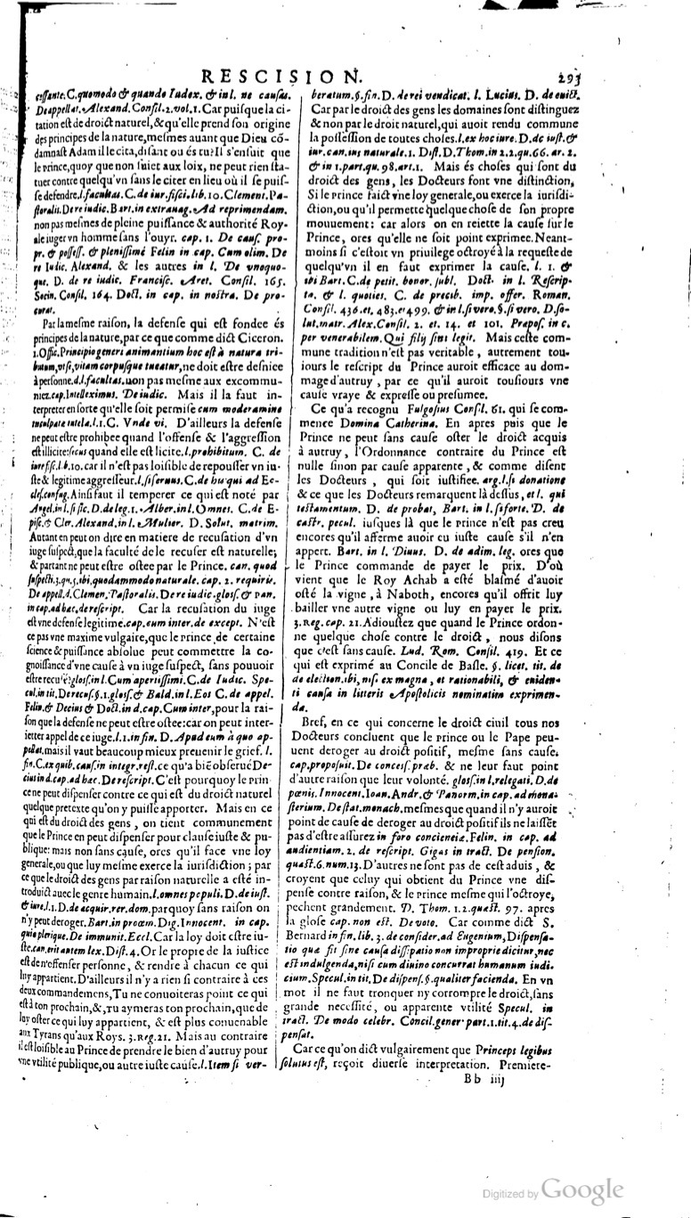 1629 - Veuve Nicolas Buon - Trésor du droit français (21754 T. 3) - BM Lyon