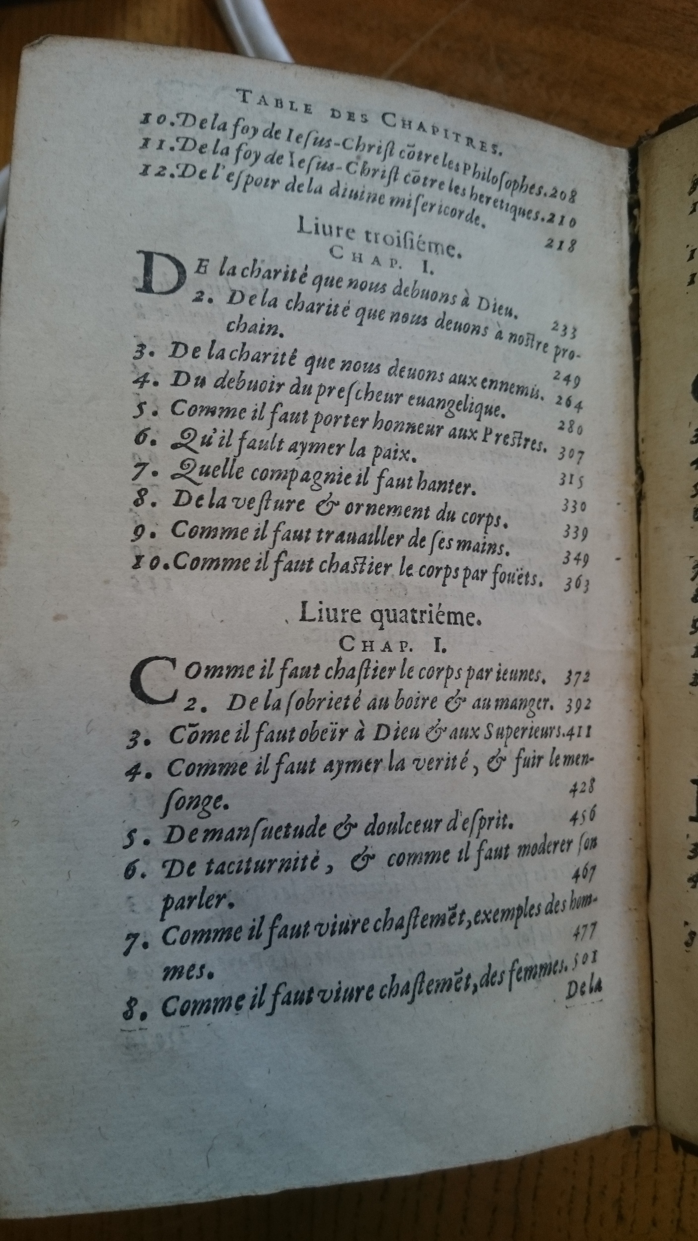 1585 - Jean Bogard - Trésor des faits et dits mémorables des hommes saints et illustres - Douai Quincy
