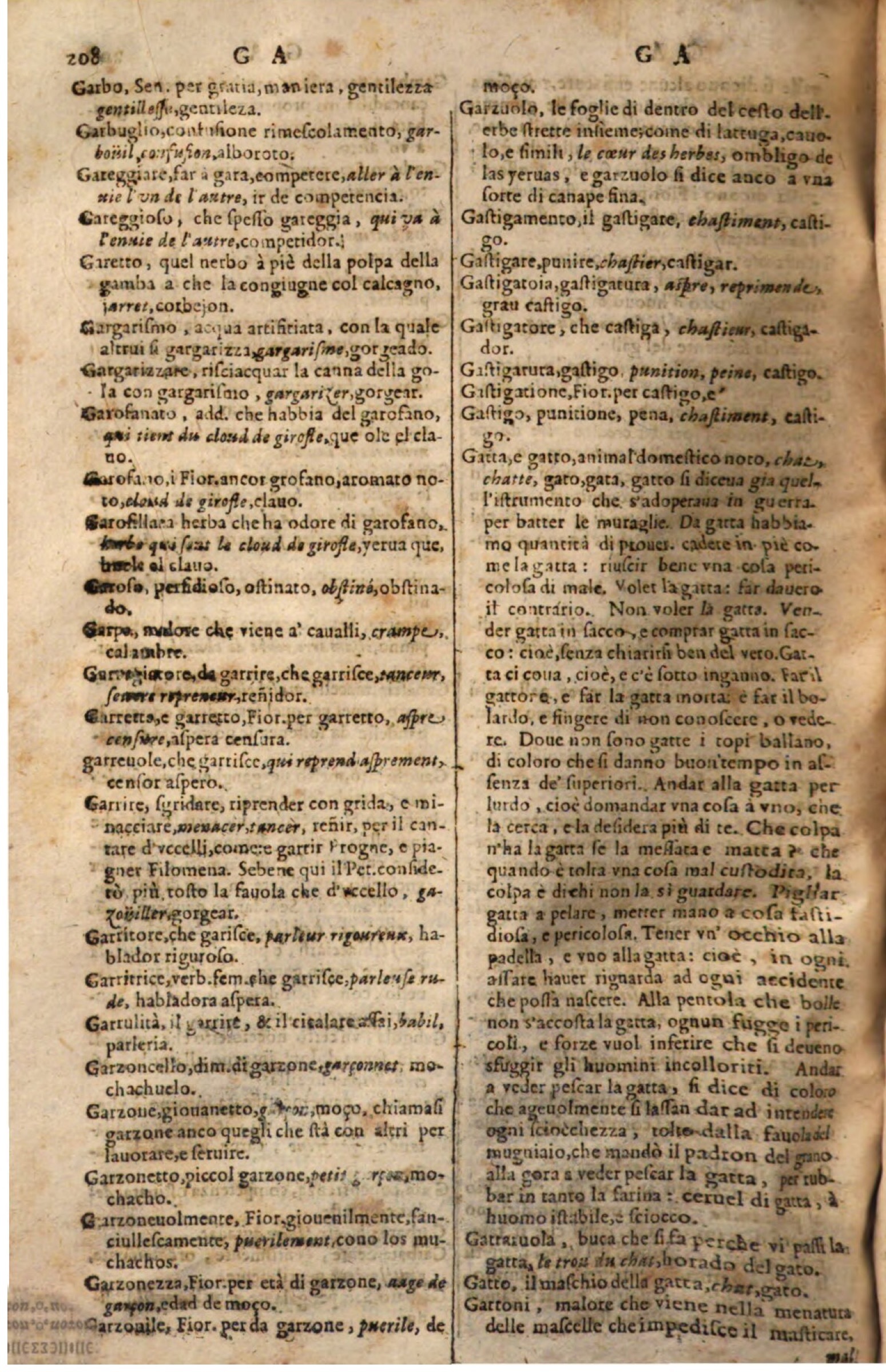 1644 - Jacques Crespin - Trésor des trois langues - Passau 1644 - Jacques Crespin - Trésor des trois langues - Passau