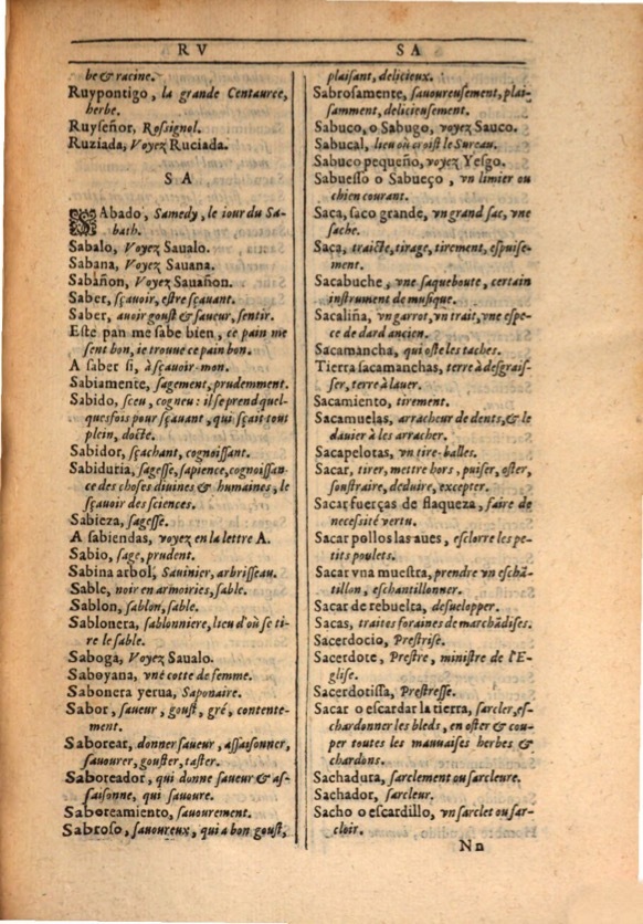 1607 - Marc Orry - Trésor des deux langues espagnole et française (Première et Seconde parties) - ÖNB Wien