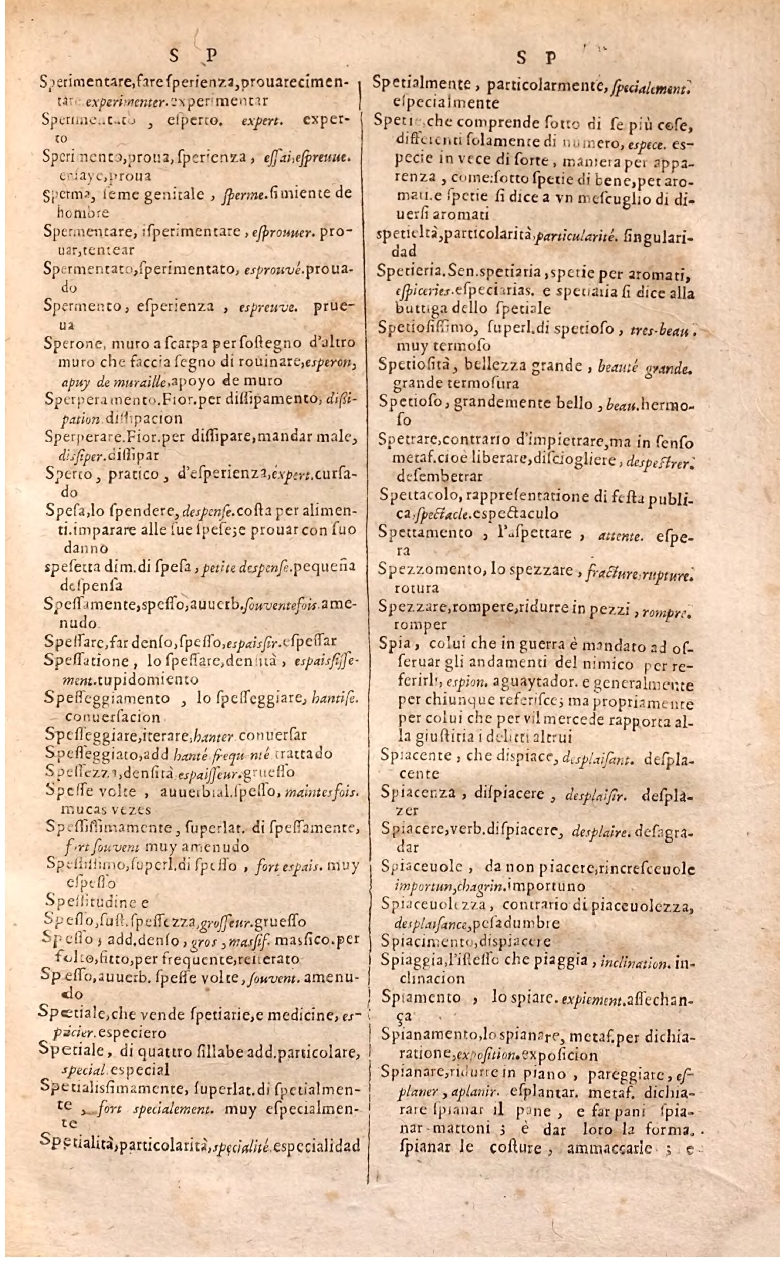 1627 - Jacques Crespin - Trésor des trois langues (Troisième partie) - Regensburg