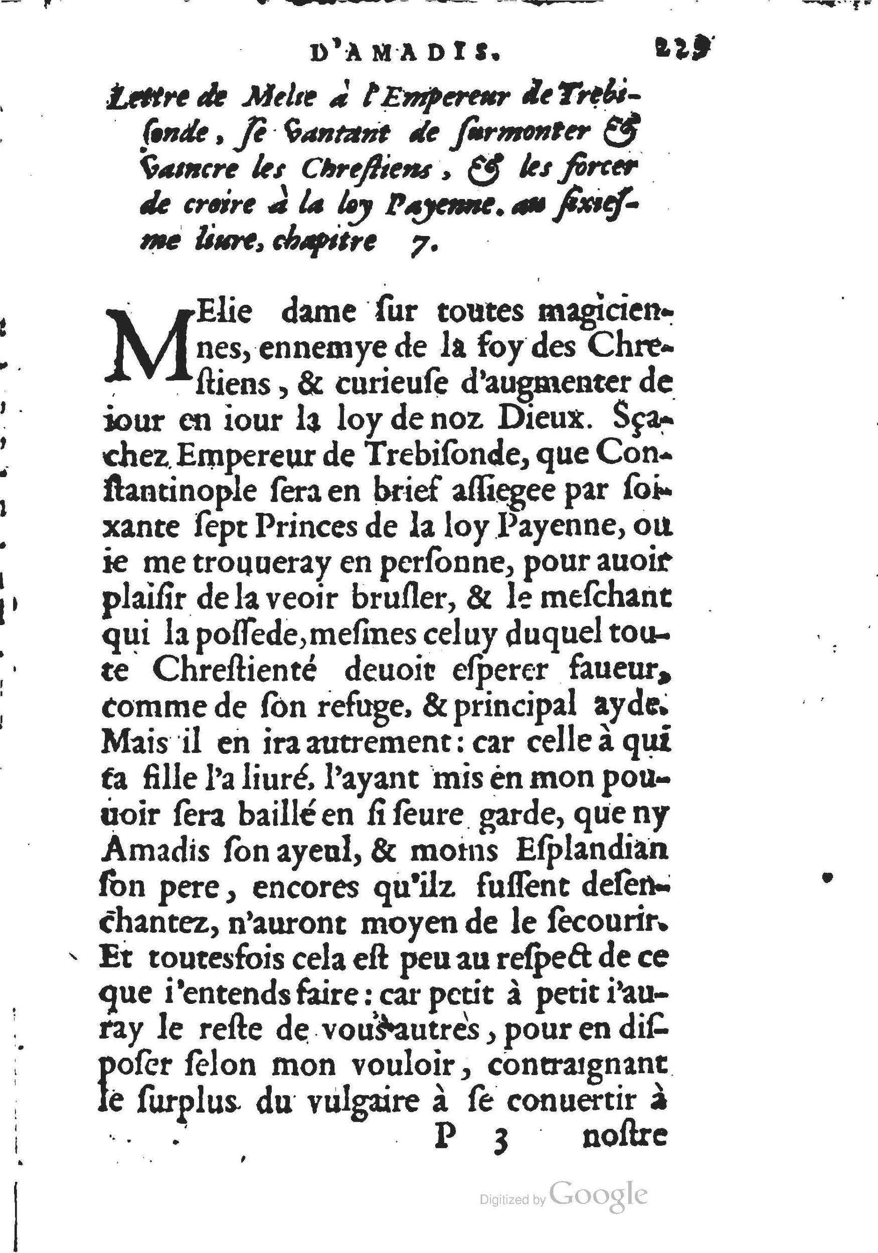 1560 - Jean d’Ogerolles et Gabriel Cotier Lyon - Trésor des Amadis - BSB Munich
