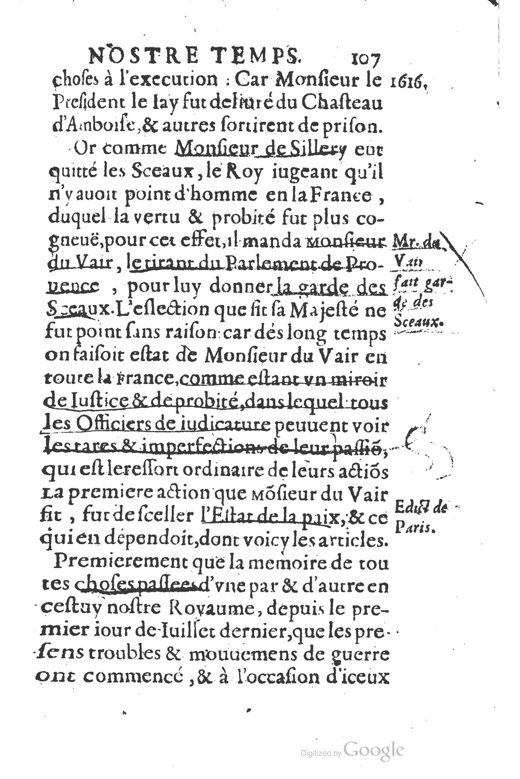 1626 - Joseph Bouillerot - Trésor de l’histoire générale de notre temps - BSB Munich