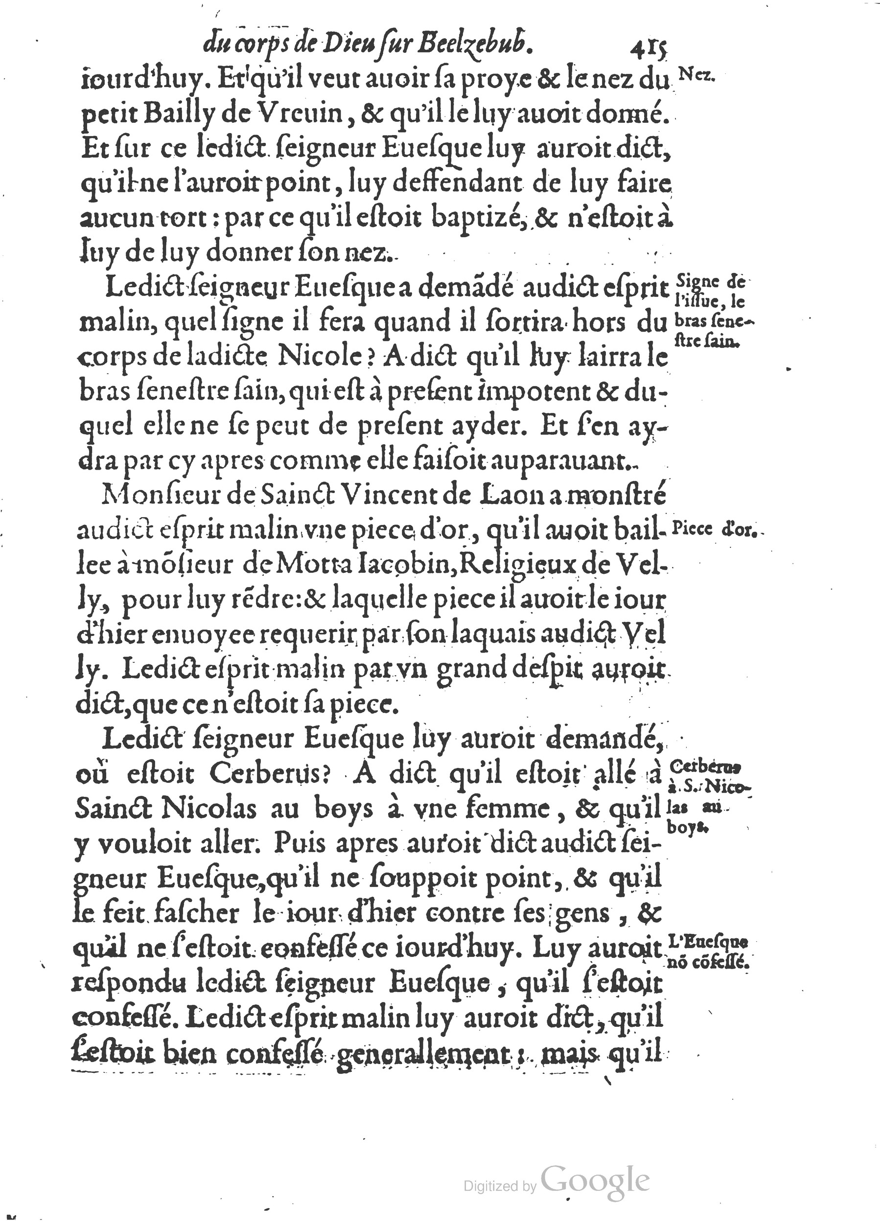 1578 - Nicolas Chesneau - Trésor et entière histoire de la triomphante victoire du corps de Dieu sur l’esprit malin - British Library 1578 - Nicolas Chesneau - Trésor et entière histoire de la triomphante victoire du corps de Dieu sur l’esprit malin - British Library