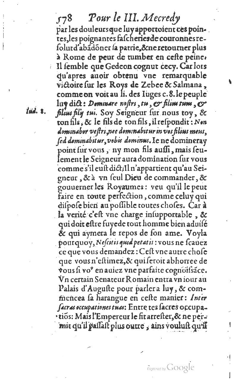 1607 - Nicolas Du Fossé - Trésor quadragésimal - T 01 - BM Lyon