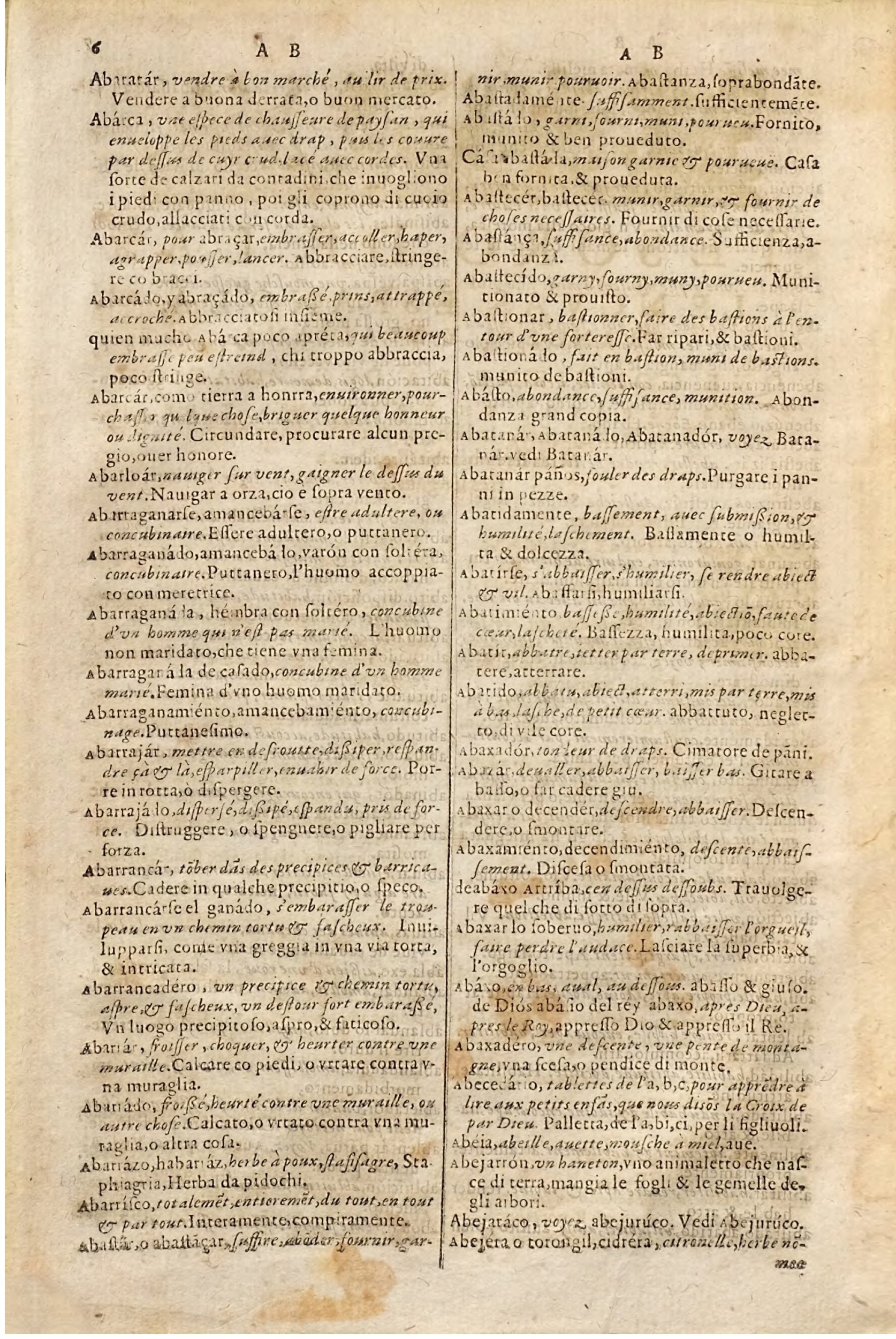 1627 - Jacques Crespin - Trésor des trois langues - Regensburg