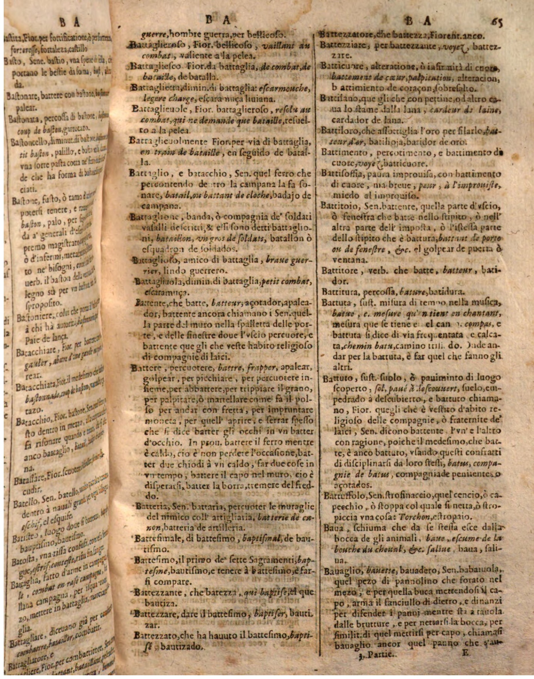 1644 - Jacques Crespin - Trésor des trois langues - Passau 1644 - Jacques Crespin - Trésor des trois langues - Passau
