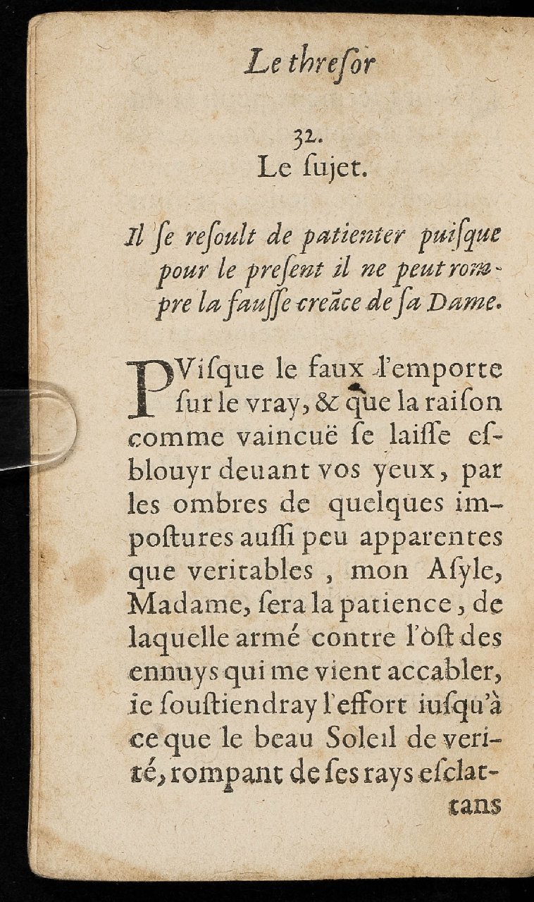1597 - Thibaud Ancelin - Trésor d’amour - Stuttgart