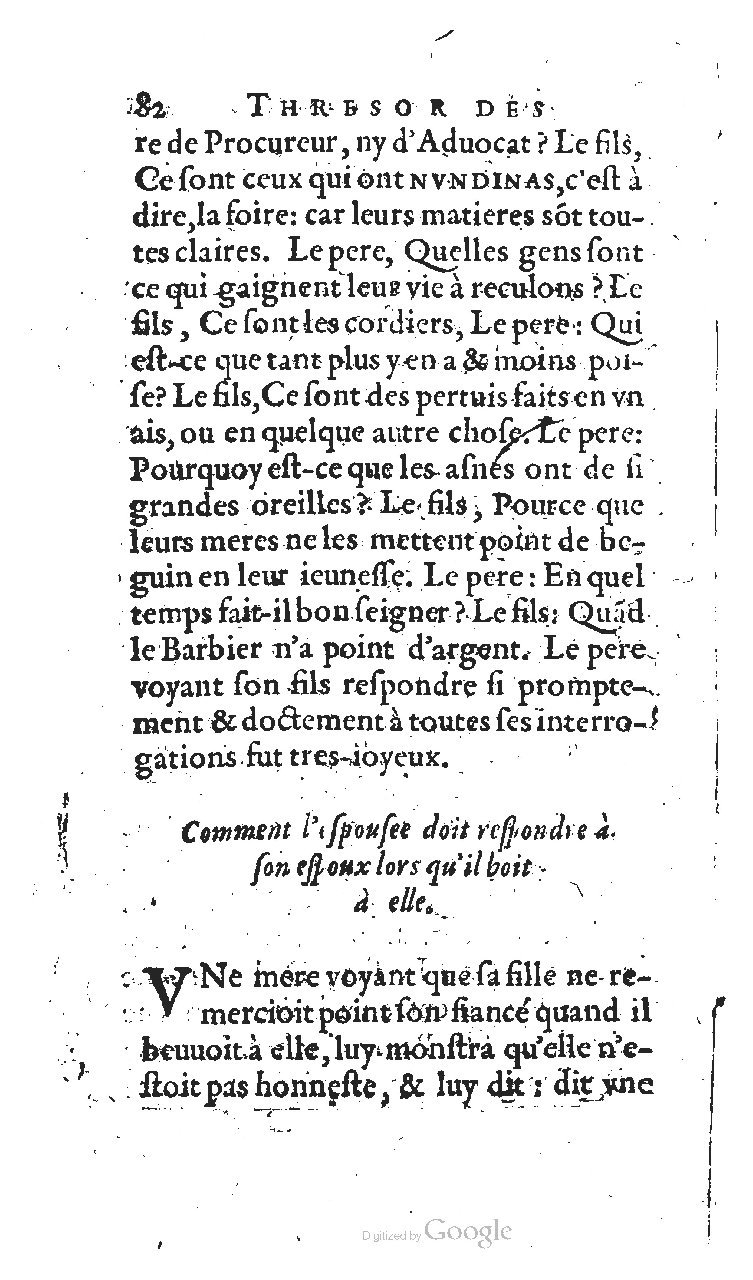 1627 - Jean Delamare - Trésor des récréations - BSB Munich