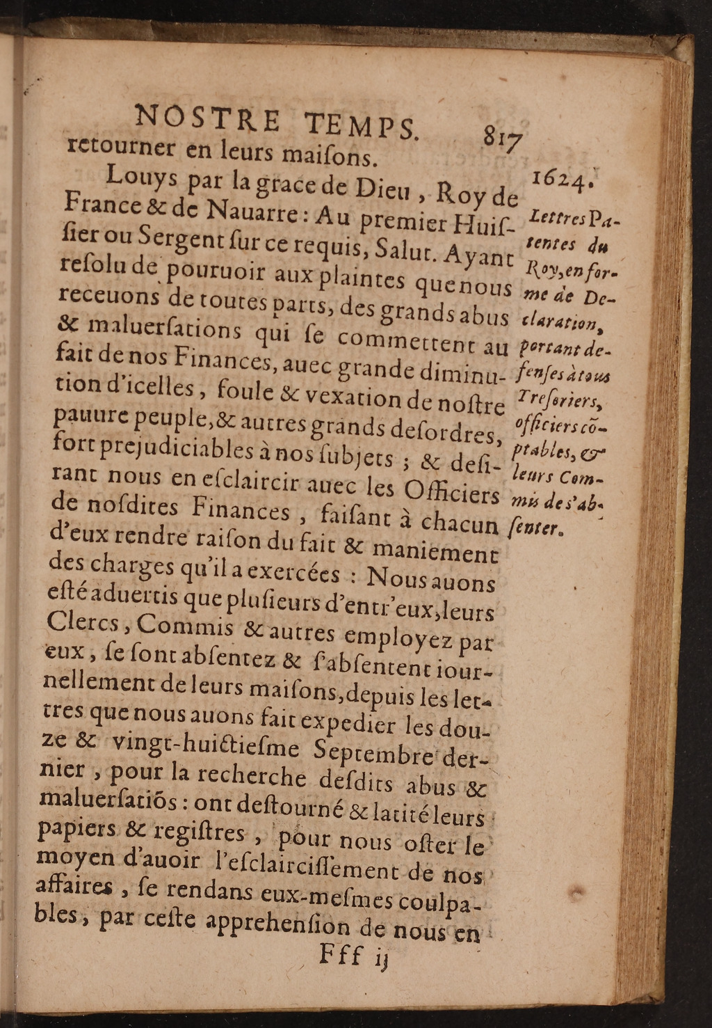 1626 - Joseph Bouillerot - Trésor de l’histoire générale de notre temps - BnF Arsenal