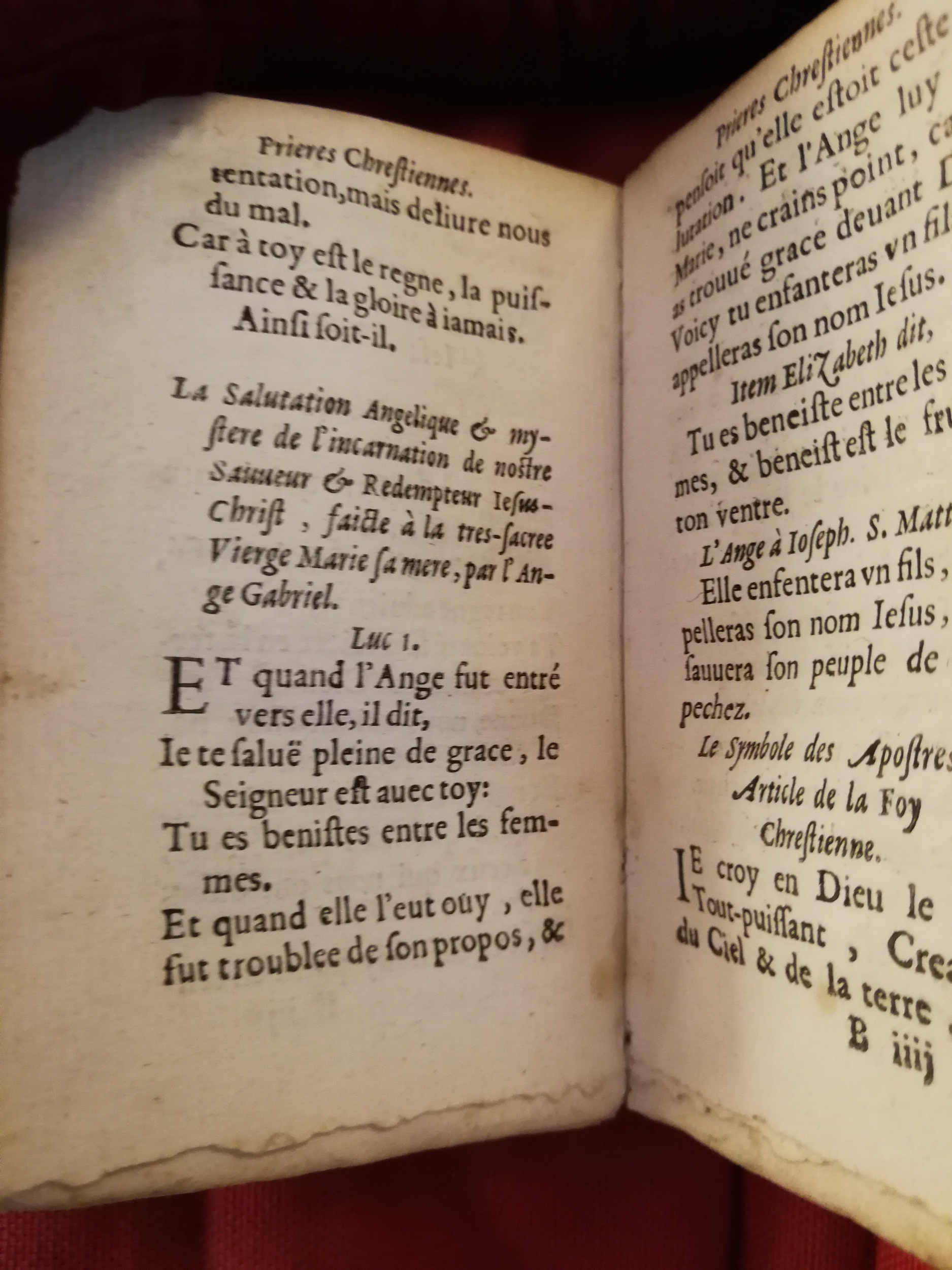 1598 - Barthélemy Macé - Trésor des prières, oraisons et instructions chrétiennes - Bibliothèque Sainte-Geneviève