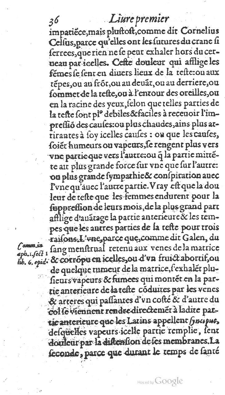 1585 - Jacques du Puis - Trésor des remèdes secrets pour les maladies des femmes - BnF