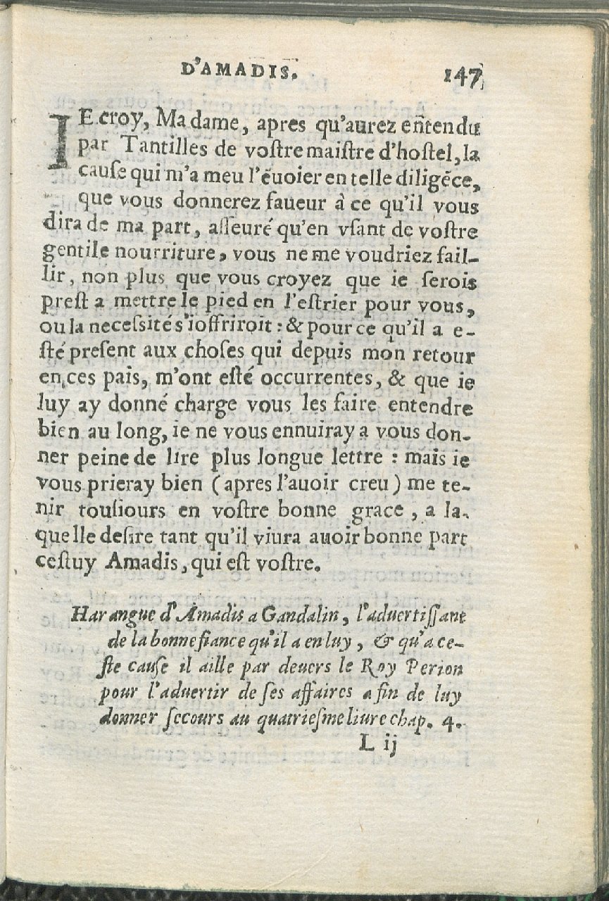 1559 - Pierre Regnard - Trésor des Amadis - Det KLG Copenhague