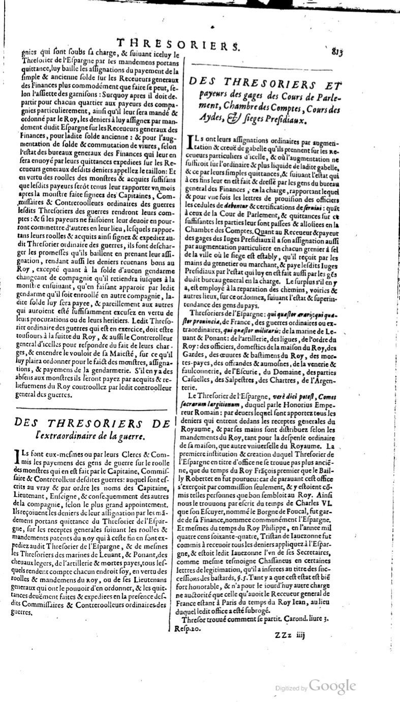 1629 - Veuve Nicolas Buon - Trésor du droit français (21754 T. 3) - BM Lyon
