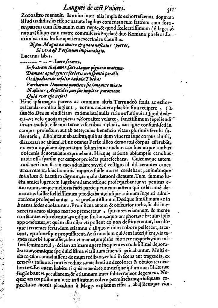 1613 - Matthieu Berjon - Trésor de l’histoire des langues de cet univers - BM Lyon