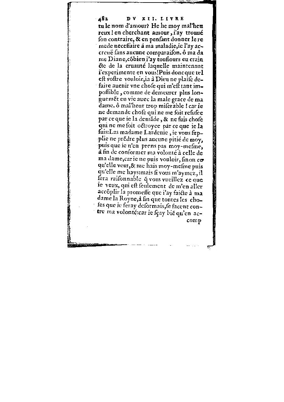 1572 - Veuve Gabriel Cotier - Trésor des Amadis - BM Lyon