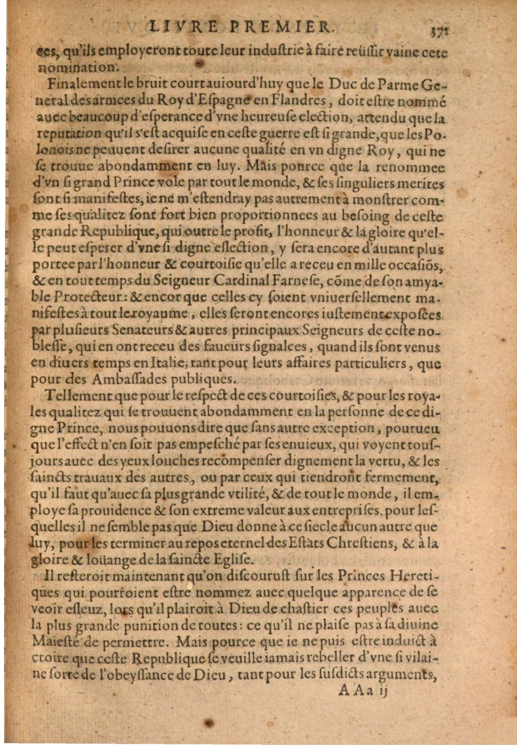 1608 - Pierre Chevalier - Trésor politique - BSB Munich