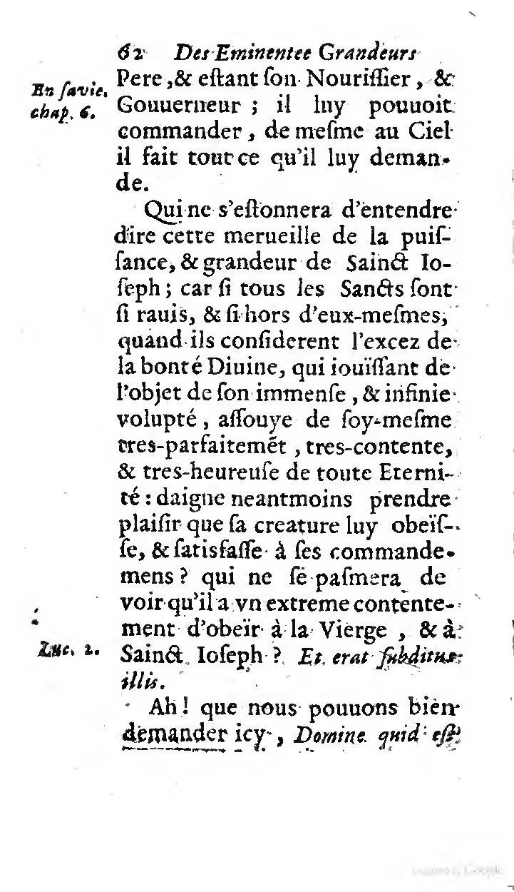 1646 - Jean Piot - Trésor inestimable de Saint-Joseph - BNC Rome