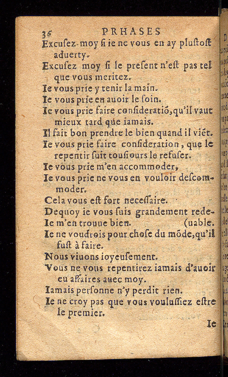 1614 - Barthélemy Vincent - Élite et Trésor des lettres missives - Bâle