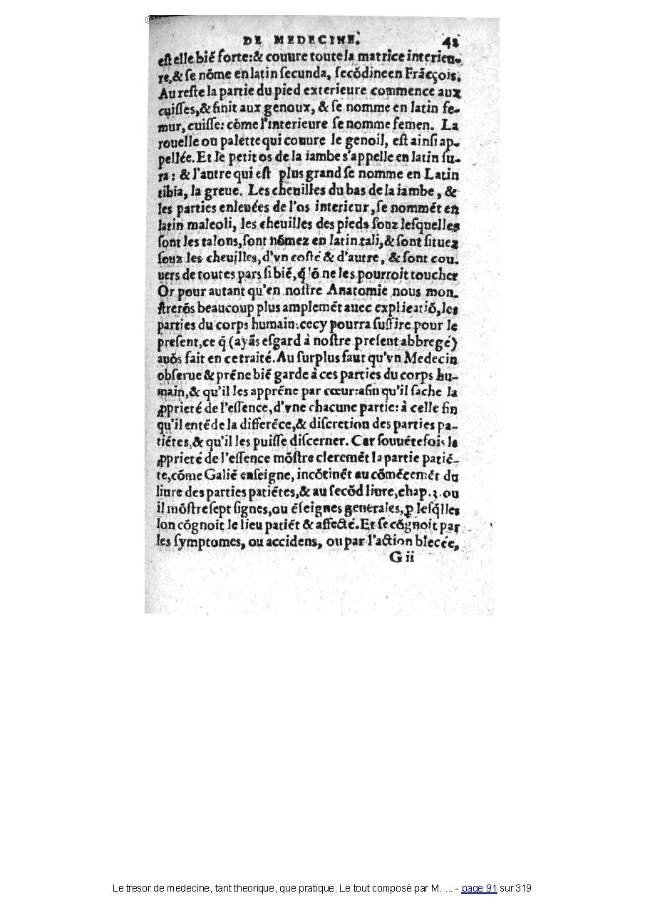 1560 - Pierre et Jan Moine - Trésor de médecine - Université Paris Cité