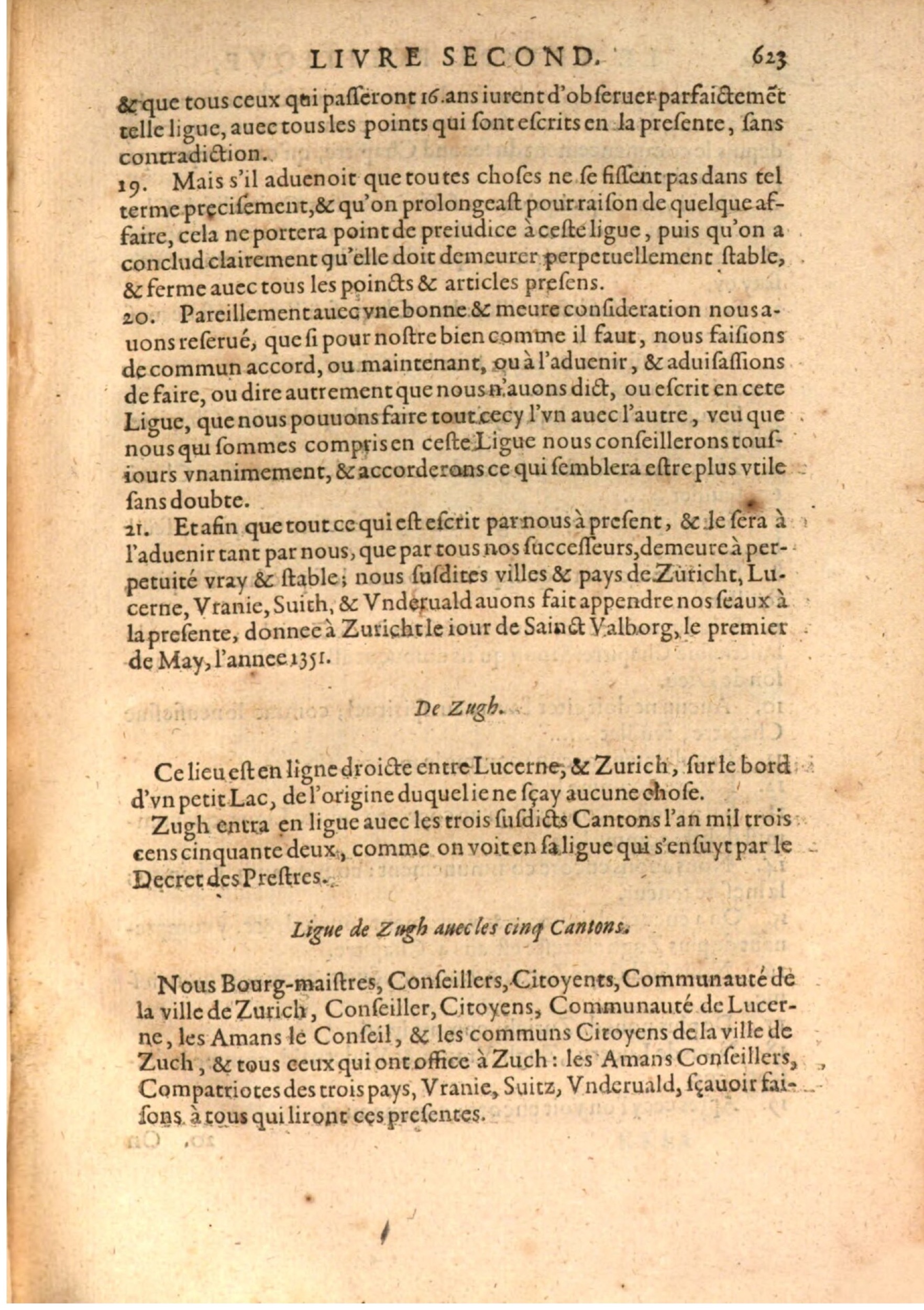 1608 - Nicolas Du Fossé - Trésor politique - BSB Munich