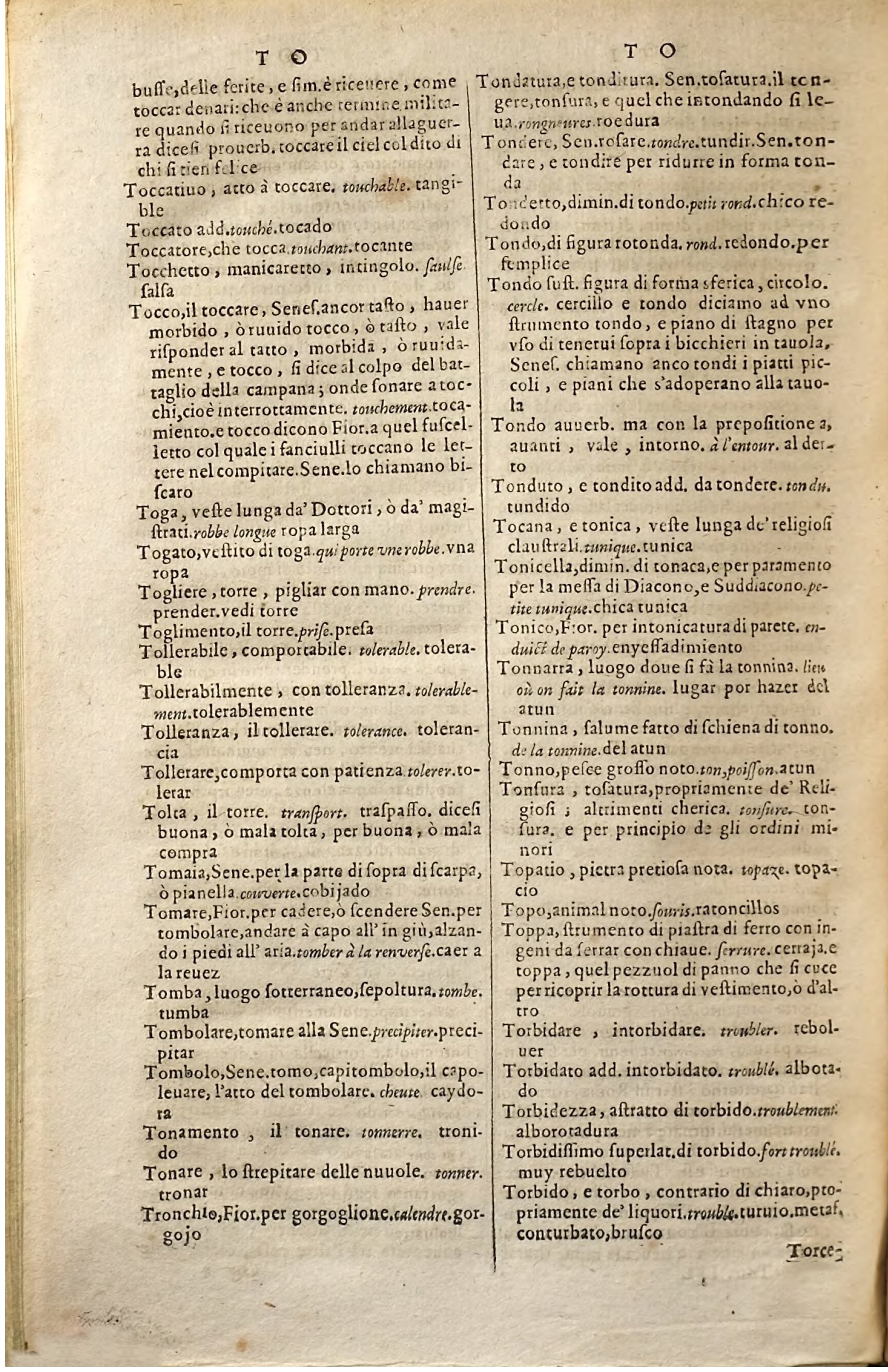1627 - Jacques Crespin - Trésor des trois langues (Troisième partie) - Regensburg