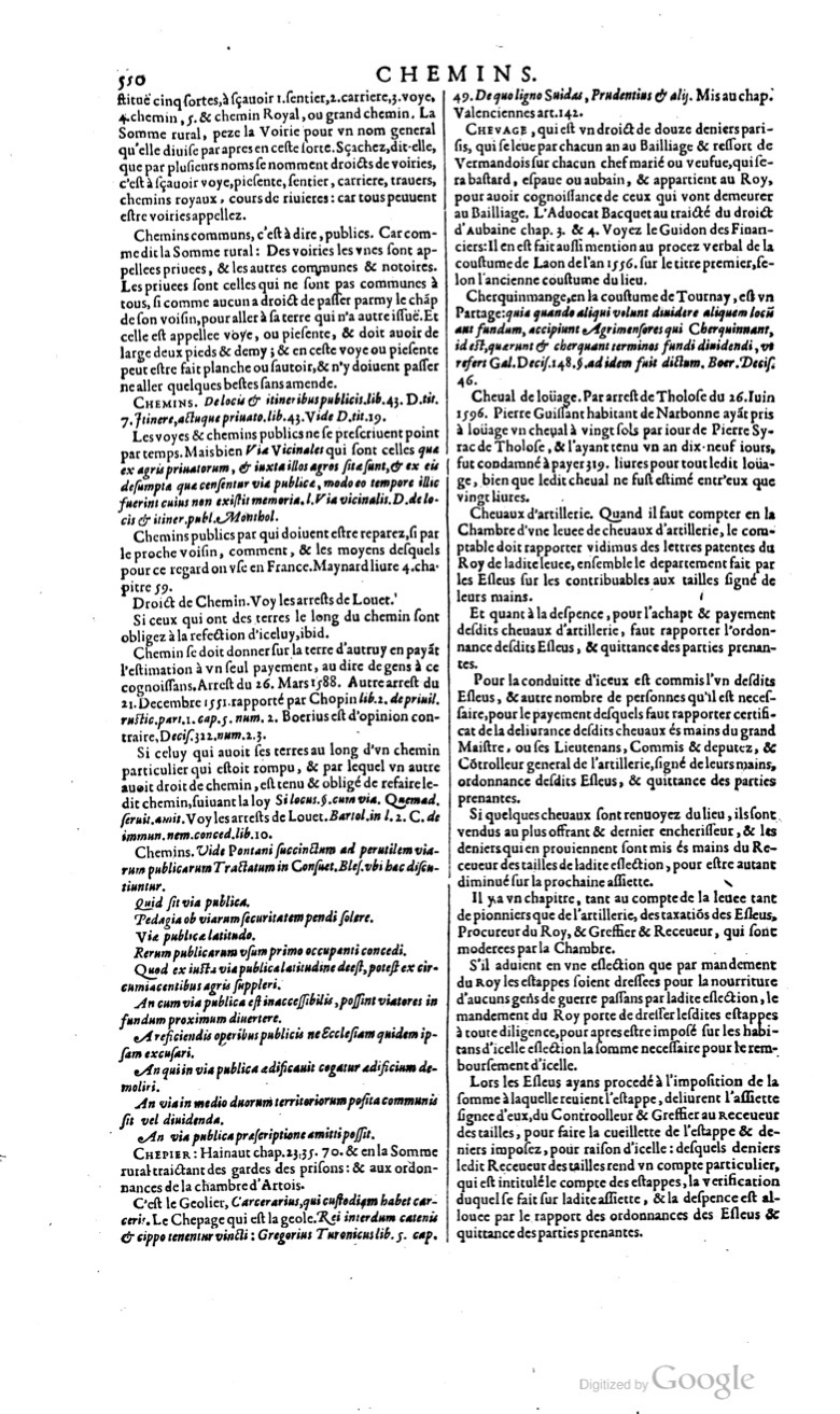 1629 - Veuve Nicolas Buon - Trésor du droit français (29620 T. 1) - BM Lyon