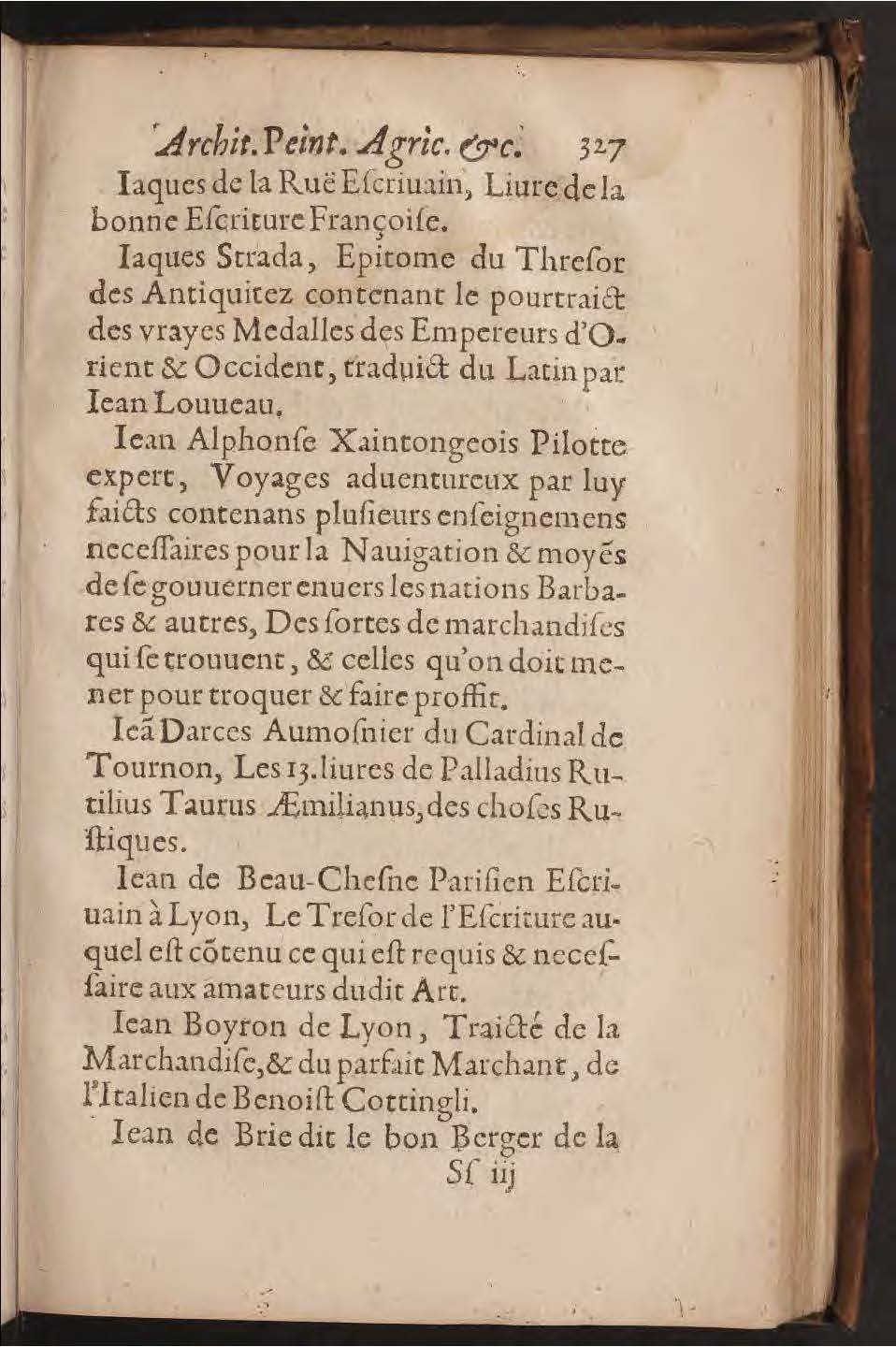 1602 - François Jacquin - Trésor des bons esprits français - BnF Arsenal