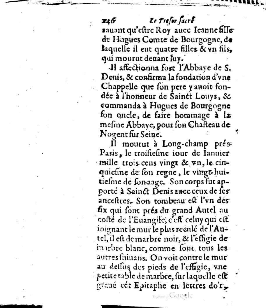 1636 - Jean Billaine - Trésor sacré ou inventaire des saintes reliques - British Library